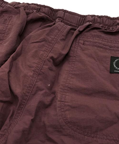 山と道（ヤマトミチ）山と道 (ヤマトミチ) 5ポケットパンツ ボルドー サイズ:XLの古着・服飾アイテム