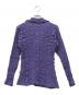 ISSEY MIYAKE (イッセイミヤケ) シワ加工ハイネックシャツ パープル サイズ:下記参照：15000円