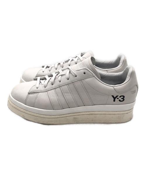 Y-3（ワイスリー）Y-3 (ワイスリー) ローカットスニーカー グレー サイズ:28cmの古着・服飾アイテム