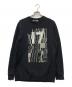 GIVENCHY（ジバンシィ）の古着「17グラフィックプリントスウェットシャツ」｜ブラック