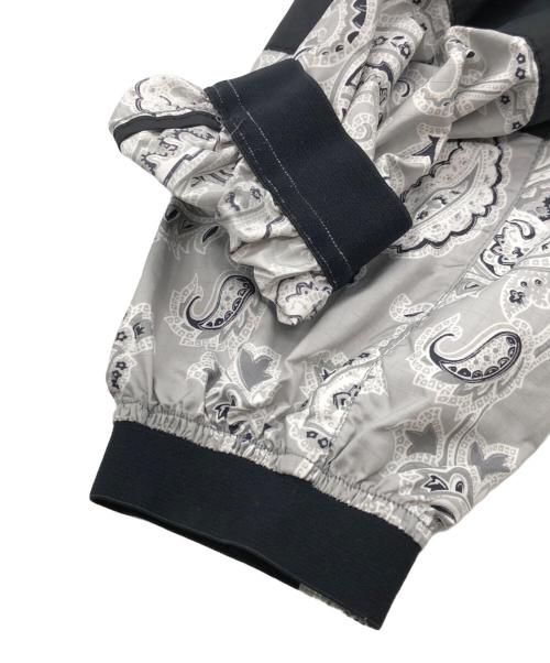 THE NORTHFACE PURPLELABEL（ザ・ノースフェイス パープルレーベル）THE NORTHFACE PURPLELABEL (ザ・ノースフェイス パープルレーベル) Paisley Print Mountain Wind Parka グレー サイズ:Lの古着・服飾アイテム