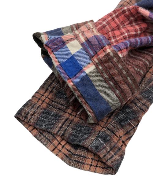 ALEXANDER McQUEEN（アレキサンダーマックイーン）ALEXANDER McQUEEN (アレキサンダーマックイーン) チェックフーデットシャツ マルチカラー サイズ:Sの古着・服飾アイテム