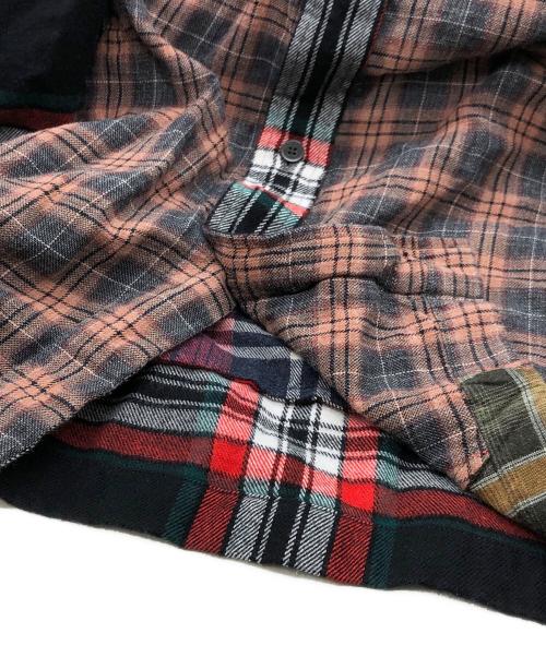 ALEXANDER McQUEEN（アレキサンダーマックイーン）ALEXANDER McQUEEN (アレキサンダーマックイーン) チェックフーデットシャツ マルチカラー サイズ:Sの古着・服飾アイテム