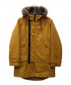 COACHコーチ）の古着「ダウンライナー付モッズコート」｜ベージュ