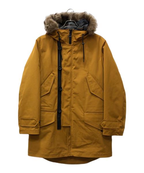 COACH（コーチ）COACH (コーチ) ダウンライナー付モッズコート ベージュ サイズ:Mの古着・服飾アイテム