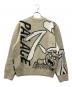 PALACE (パレス) REAR VIEW KNIT ホワイト×ブラック サイズ:S：22000円
