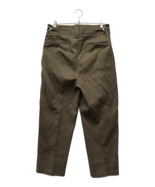 NEAT（ニート）NEAT (ニート) 2タックパンツ オリーブ サイズ:Lの古着・服飾アイテム