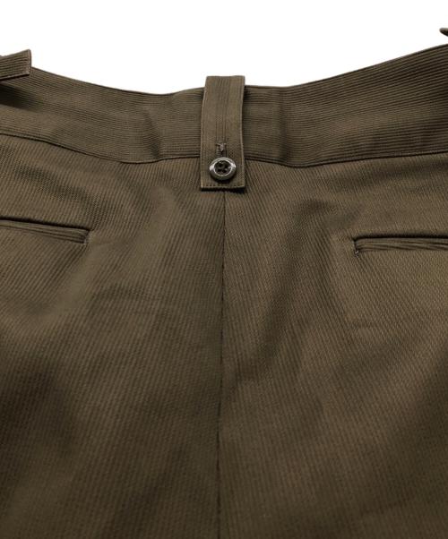 NEAT（ニート）NEAT (ニート) 2タックパンツ オリーブ サイズ:Lの古着・服飾アイテム