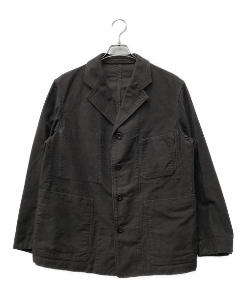 45R（フォーティファイブ・アール）45R (フォーティファイブ・アール) モールスキンのニームジャケット ブラック サイズ:4の古着・服飾アイテム