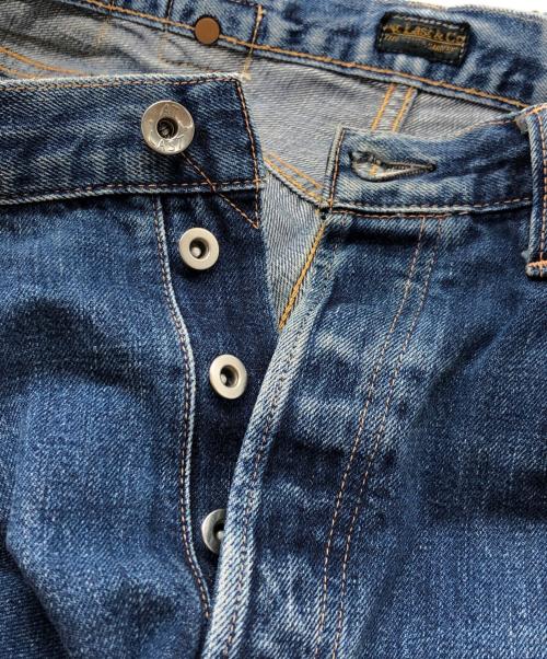 ATLAST & CO（アットラスト）ATLAST & CO (アットラスト) シンチバックデニムパンツ インディゴ サイズ:下記参照の古着・服飾アイテム