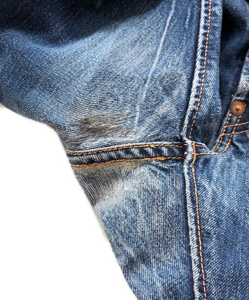 ATLAST & CO（アットラスト）ATLAST & CO (アットラスト) シンチバックデニムパンツ インディゴ サイズ:下記参照の古着・服飾アイテム