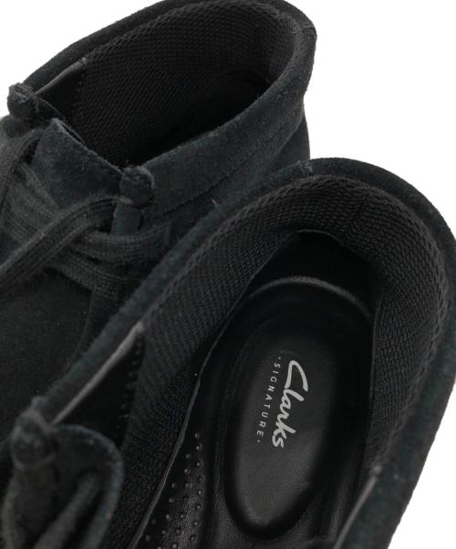 CLARKS（クラークス）CLARKS (クラークス) Torhill Hi Black Suede ブラック サイズ:UK6の古着・服飾アイテム