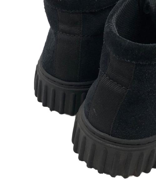 CLARKS（クラークス）CLARKS (クラークス) Torhill Hi Black Suede ブラック サイズ:UK6の古着・服飾アイテム