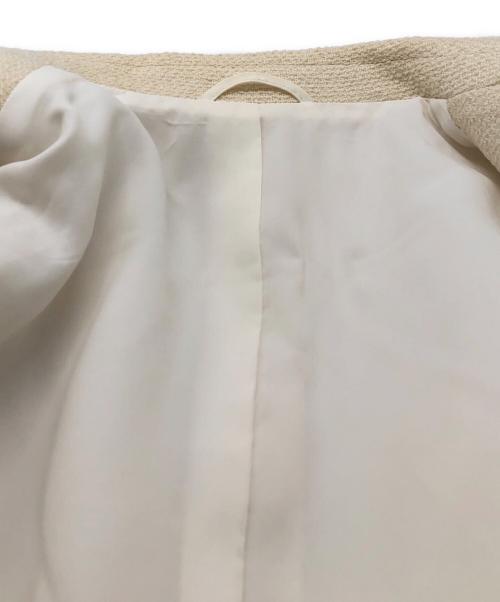 ANAYI（アナイ）ANAYI (アナイ) ダブルジャケット アイボリー サイズ:XSの古着・服飾アイテム