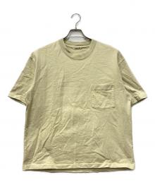 AURALEE（オーラリー）の古着「STAND-UP TEE」｜ベージュ