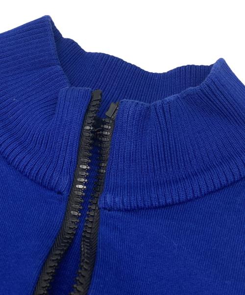 LOUIS VUITTON（ルイ ヴィトン）LOUIS VUITTON (ルイ ヴィトン) ジャガードサイクリングハーフジップニット ブルー サイズ:Mの古着・服飾アイテム