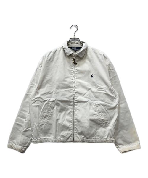 POLO RALPH LAUREN（ポロ・ラルフローレン）POLO RALPH LAUREN (ポロ・ラルフローレン) スイングトップ ホワイト サイズ:Mの古着・服飾アイテム