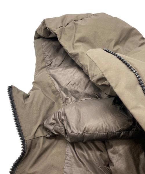 THE NORTH FACE（ザ ノース フェイス）THE NORTH FACE (ザ ノース フェイス) ウインドストッパーダウンシェルコート ベージュ サイズ:Mの古着・服飾アイテム