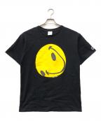 READYMADEレディメイド）の古着「TEE COLLAPSED FACE」｜ブラック