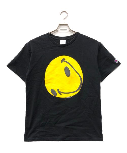 READYMADE（レディメイド）READYMADE (レディメイド) TEE COLLAPSED FACE ブラック サイズ:Lの古着・服飾アイテム