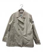 AIGLEエーグル）の古着「ゴアテックス 2レイヤーショートトレンチコート」｜ベージュ