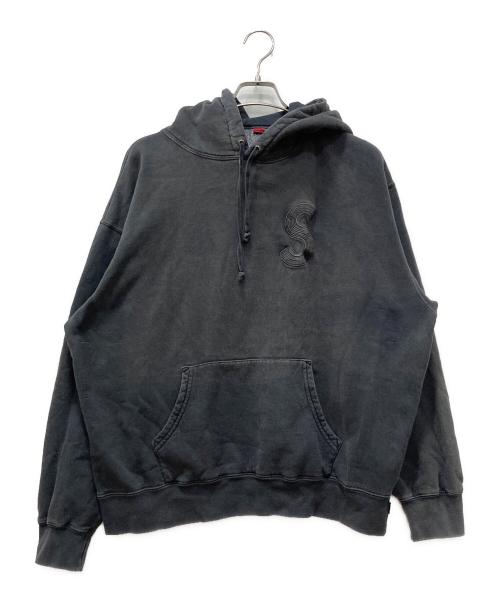 SUPREME（シュプリーム）Supreme (シュプリーム) Overdyed S Logo Hooded ブラック サイズ:FREEの古着・服飾アイテム