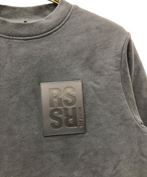 RAF SIMONS（ラフシモンズ）RAF SIMONS (ラフシモンズ) Crew neck sweatshirt - Dark Navy ネイビー サイズ:Sの古着・服飾アイテム