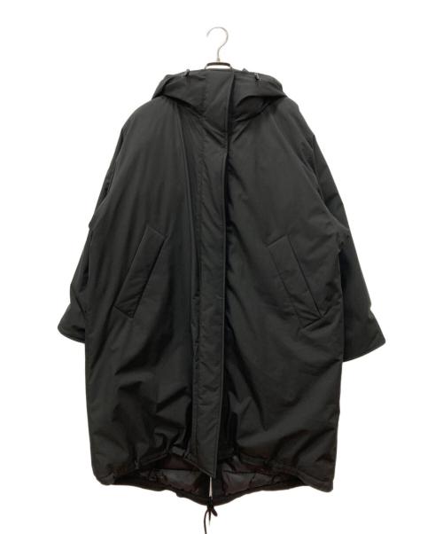 Spick and Span（スピックアンドスパン）Spick and Span (スピックアンドスパン) 撥水フーデッドダウンコート ブラック サイズ:38の古着・服飾アイテム