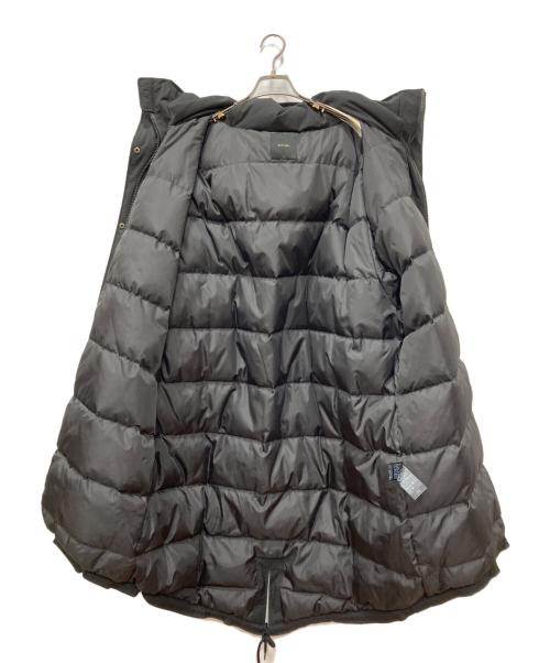 Spick and Span（スピックアンドスパン）Spick and Span (スピックアンドスパン) 撥水フーデッドダウンコート ブラック サイズ:38の古着・服飾アイテム