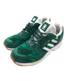 adidas Originals×UNDEFEATED×A BATHING APE（アディダスオリジナル×アンディフィーテッド×ア ベイシング エイプ）の古着「ZX8000 "Green"」｜グリーン