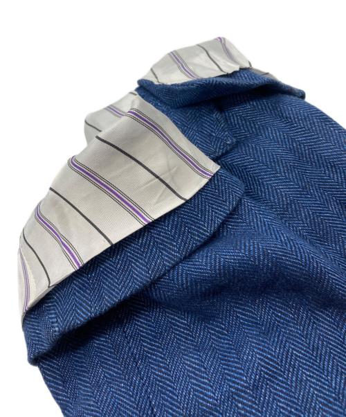 stile latino（スティレラティーノ）Stile Latino (スティレラティーノ) 2Bヘリンボーンジャケット インディゴ サイズ:Mの古着・服飾アイテム