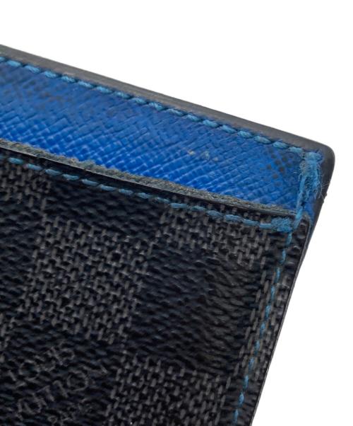 LOUIS VUITTON（ルイ ヴィトン）LOUIS VUITTON (ルイ ヴィトン) ダミエグラフィットカードケース ブラックの古着・服飾アイテム