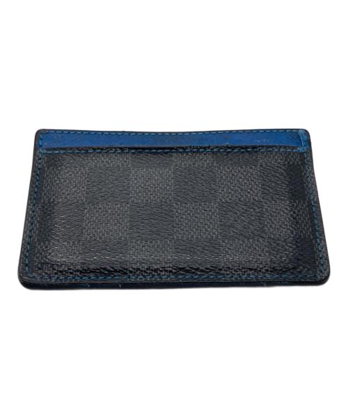 LOUIS VUITTON（ルイ ヴィトン）LOUIS VUITTON (ルイ ヴィトン) ダミエグラフィットカードケース ブラックの古着・服飾アイテム