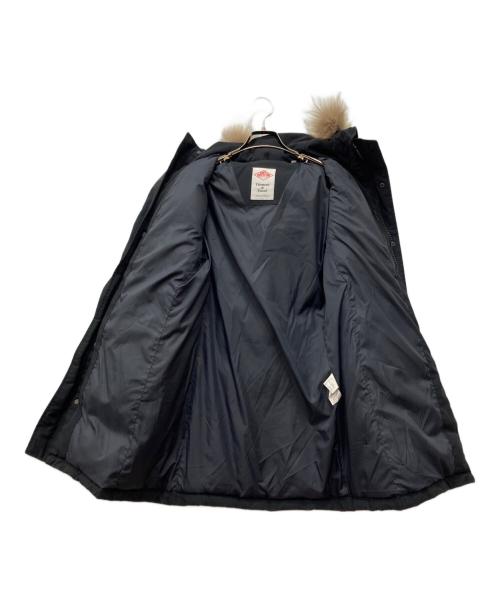 DANTON（ダントン）DANTON (ダントン) フード付きロングダウンコート ブラック サイズ:36の古着・服飾アイテム