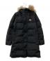 DANTON（ダントン）の古着「フード付きロングダウンコート」｜ブラック