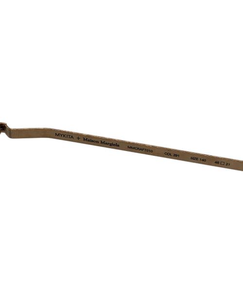 Maison Margiela（メゾンマルジェラ）Maison Margiela (メゾンマルジェラ) MYKITA (マイキータ) サングラス ゴールドの古着・服飾アイテム