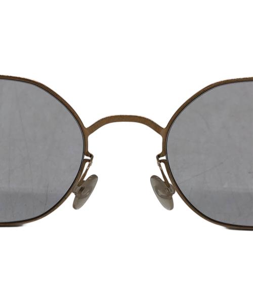 Maison Margiela（メゾンマルジェラ）Maison Margiela (メゾンマルジェラ) MYKITA (マイキータ) サングラス ゴールドの古着・服飾アイテム