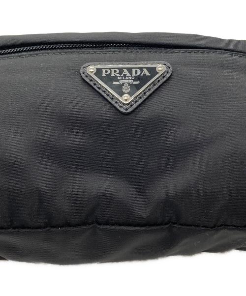 PRADA（プラダ）PRADA (プラダ) ウエストバッグ ブラックの古着・服飾アイテム