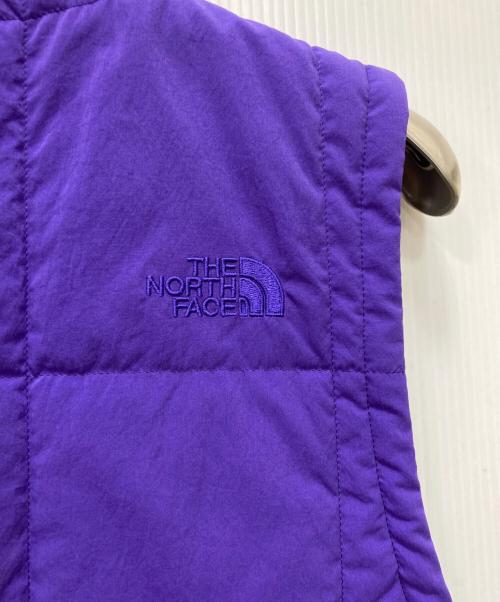 THE NORTH FACE（ザ ノース フェイス）THE NORTH FACE (ザ ノース フェイス) メドウウォームベスト パープル サイズ:M 未使用品の古着・服飾アイテム