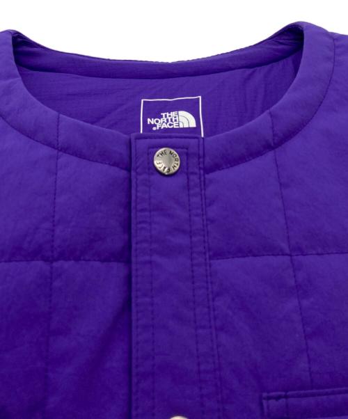 THE NORTH FACE（ザ ノース フェイス）THE NORTH FACE (ザ ノース フェイス) メドウウォームベスト パープル サイズ:M 未使用品の古着・服飾アイテム