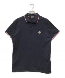 MONCLER（モンクレール）の古着「ポロシャツ」｜ネイビー