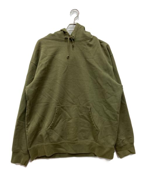 SUPREME（シュプリーム）Supreme (シュプリーム) bling hooded sweatshirt グリーン サイズ:Lの古着・服飾アイテム