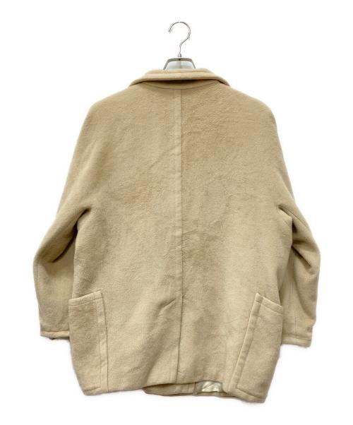 MaxMara（マックスマーラ）MaxMara (マックスマーラ) ウールショートジャケット ベージュ サイズ:40の古着・服飾アイテム