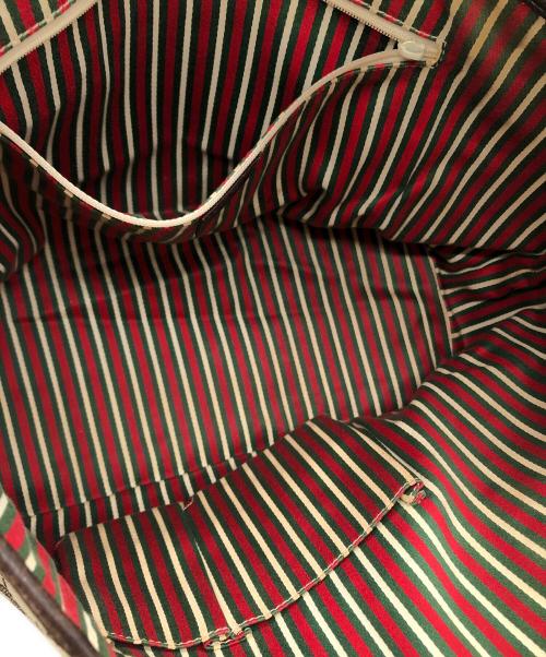 GUCCI（グッチ）GUCCI (グッチ) GGキャンバス インターロッキング ニューブリット トートバッグ ベージュ サイズ:下記参照の古着・服飾アイテム