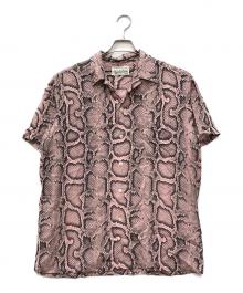 WACKO MARIA（ワコマリア）の古着「パイソンシャツ」｜ピンク