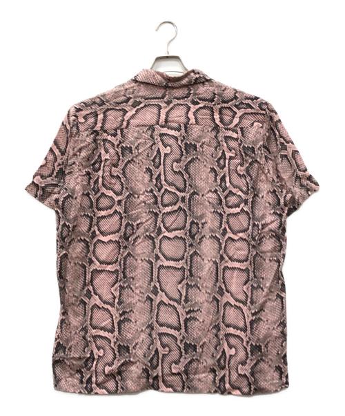 WACKO MARIA（ワコマリア）WACKO MARIA (ワコマリア) パイソンシャツ ピンク サイズ:Lの古着・服飾アイテム