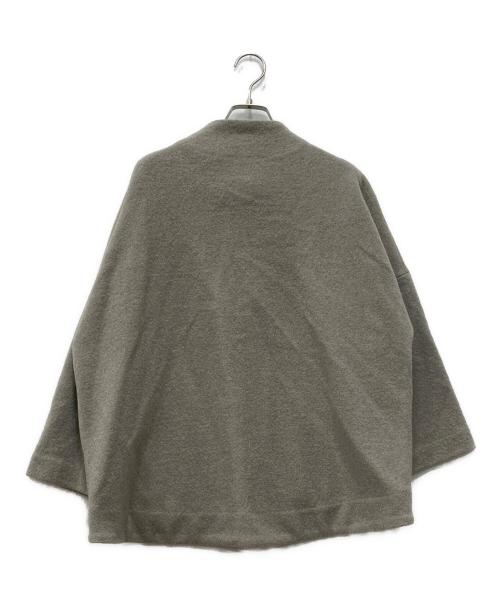 evam eva（エヴァムエヴァ）evam eva (エヴァムエヴァ) ウールノーカラージャケット ベージュ サイズ:1の古着・服飾アイテム