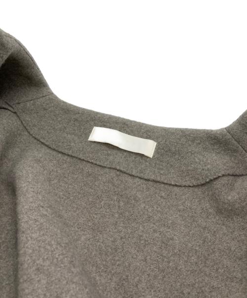 evam eva（エヴァムエヴァ）evam eva (エヴァムエヴァ) ウールノーカラージャケット ベージュ サイズ:1の古着・服飾アイテム