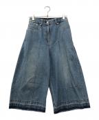 sacaiサカイ）の古着「カットオフ デニム ショーツ」｜インディゴ