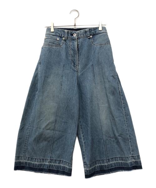 sacai（サカイ）sacai (サカイ) カットオフ デニム ショーツ インディゴの古着・服飾アイテム